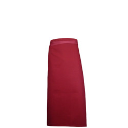 TABLIER A TAILLE LONG BORDEAUX